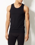 2 Pack Cotton Rich Stretch Vests