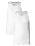 2 Pack Cotton Rich Stretch Vests