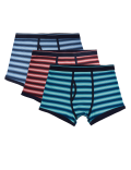 3 Pack Cotton Striped Cool & Fresh™ Trunks
