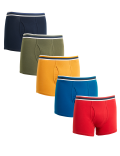 5pk Cotton Stretch Cool & Fresh™ Trunks