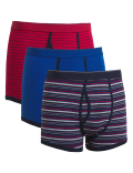 3pk Cotton Cool & Fresh™ Striped Trunks