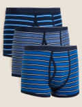 3pk Cotton Stretch Cool & Fresh™ Trunks