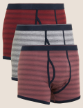 3pk Cotton Stretch Cool & Fresh™ Trunks