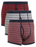 3pk Cotton Stretch Cool & Fresh™ Trunks