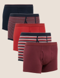 5pk Cotton Stretch Cool & Fresh&trade; Trunks