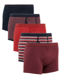 5pk Cotton Stretch Cool & Fresh&trade; Trunks