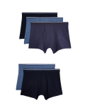 5pk Cotton Stretch Cool & Fresh™ Trunks
