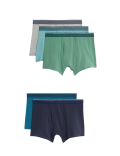 5pk Cotton Rich Cool & Fresh™ Trunks