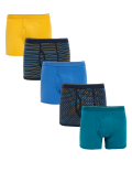 5pk Cotton Stretch Cool & Fresh™ Trunks