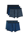 5pk Cotton Rich Cool & Fresh™ Trunks