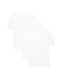 3 Pack Essential Cotton V-Neck T-Shirt Vests