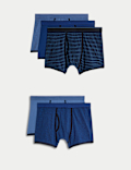 5pk Cotton Stretch Cool & Fresh™ Trunks