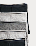 5 Pack Cotton Stretch Cool & Fresh&trade; Marl Trunks