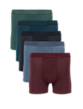5 Pack Pure Cotton Stretch Trunks