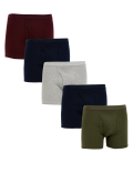 5pk Pure Cotton Trunks