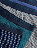 5pk Cotton Stretch Cool & Fresh™ Striped Hipsters