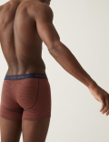 3pk Premium Cotton Striped Trunks