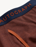 3pk Premium Cotton Striped Trunks