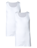 2 Pack Pure Cotton Sleeveless Vests