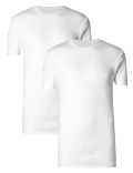 2 Pack Pure Cotton T-Shirt Vests