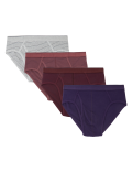 4pk Cotton Cool & Fresh™ Striped Briefs