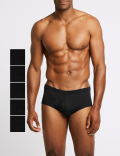 5 Pack Pure Cotton Plain Briefs