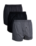 3pk Supima® Cotton RichGeo Woven Boxers