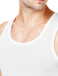 2pk Pure Cotton Sleeveless Vests