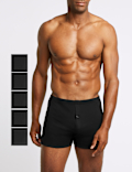5 Pack Pure Cotton Trunks with StayNEW&trade;