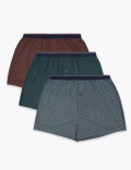 3 Pack Cotton Cool & Fresh™ Boxers