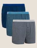 3pk Pure Cotton Cool & Fresh™ Jersey Boxers