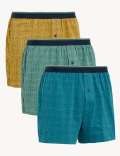 3pk Pure Cotton Cool & Fresh™ Jersey Boxers