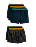 5pk Pure Cotton Cool & Fresh&trade; Jersey Boxers