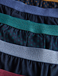 5pk Pure Cotton Cool & Fresh™ Geometric Jersey Boxers