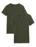 2pk Heatgen™ Light Thermal Short Sleeve Tops