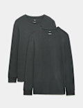 2 Pack Heatgen&trade; Light Thermal Long Sleeve Tops