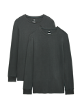 2 Pack Heatgen&trade; Light Thermal Long Sleeve Tops