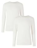 2pk Light Warmth Long Sleeve Thermal Tops