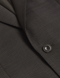 Tailored Fit Pure Wool Textured Suit Jacket