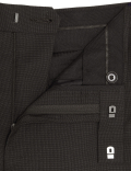 Tailored Fit Pure Wool Textured Trousers