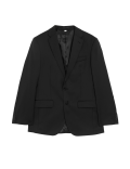 Tailored Fit Pure Wool Twill Suit Jacket