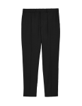 Tailored Fit Pure Wool Suit Trousers