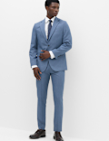 Tailored Fit Textured Jacket