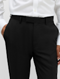 Tailored Fit Textured Suit Trousers