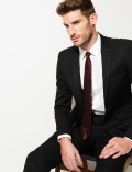 Black Slim Fit Jacket