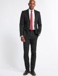 Black Modern Slim Fit Jacket