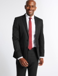 Black Modern Slim Fit Jacket