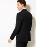 Black Regular Fit Suit Jacket