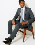 Grey Slim Fit Jacket
