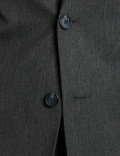 Grey Regular Fit Jacket